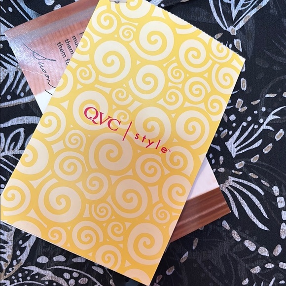 Susan Graver Black and White Floral Blouse - Picture 3 of 8